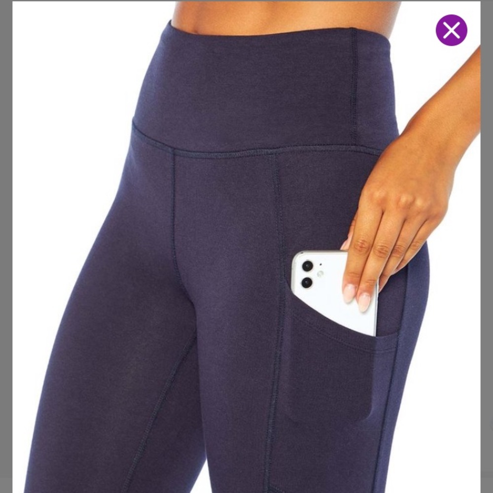 Nwt Marika midnight blue biker tummy control. Women’s small